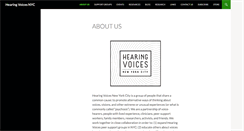 Desktop Screenshot of hearingvoicesnyc.org